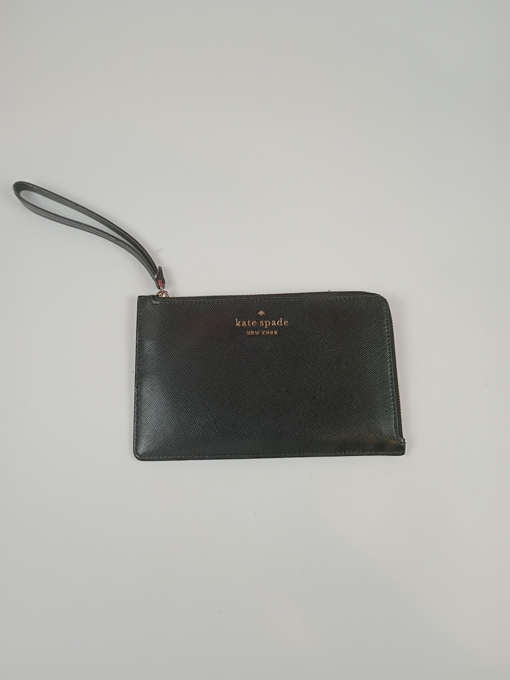 kate spade Black Leather Wristlet